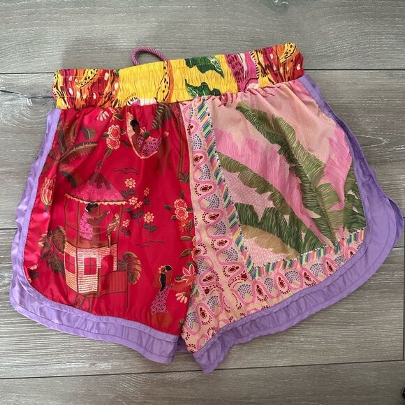 FARM Rio | Mixed Scarves Tropical Printed Shorts - Picture 6 of 8